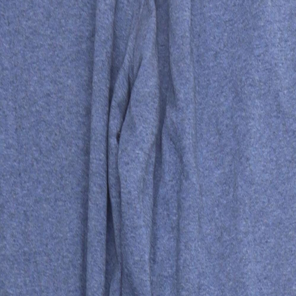 adidas Mens Blue Striped  Jogger Trousers Size L L27 in