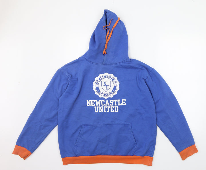 Newcastle United Mens Blue   Pullover Hoodie Size XL