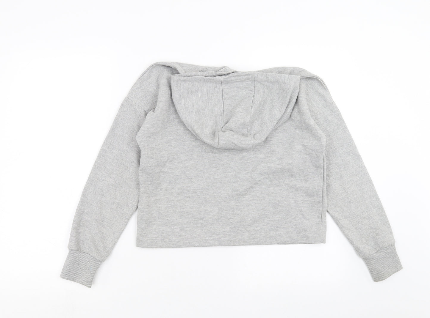 F&F Girls Grey   Pullover Hoodie Size 11-12 Years  - future starts today