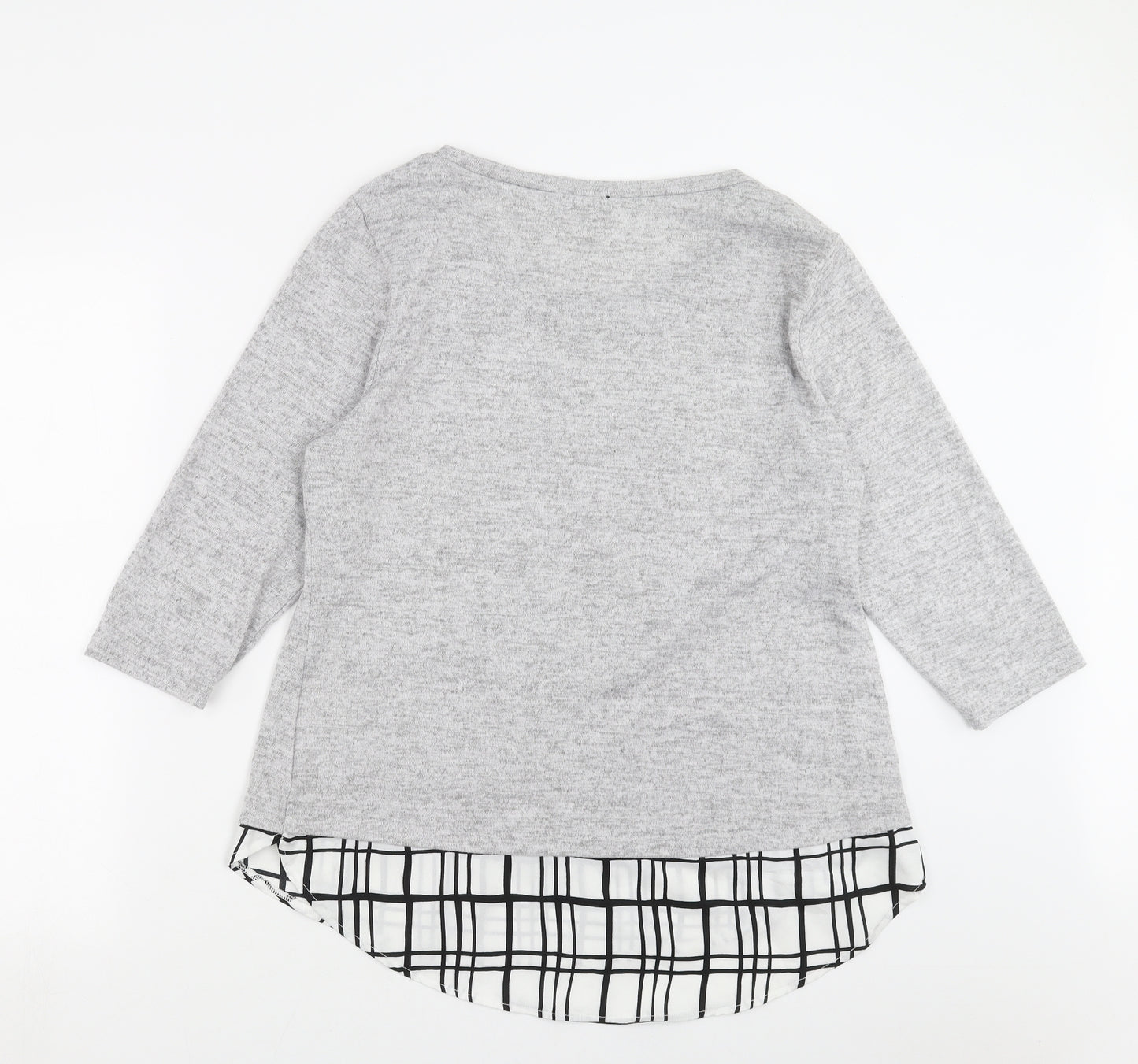 Originals Womens Grey  Knit Pullover Jumper Size 18