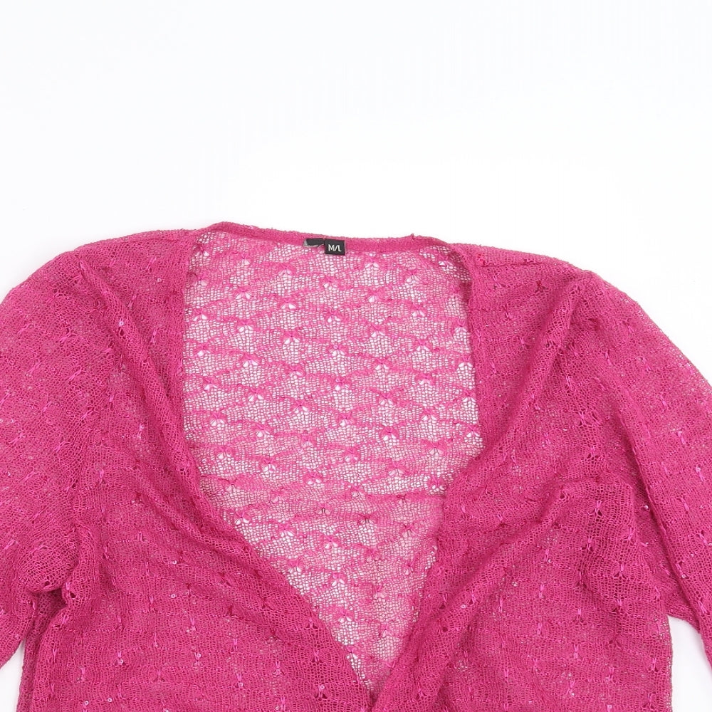 Intuition Womens Pink   Shrug Jumper Size M