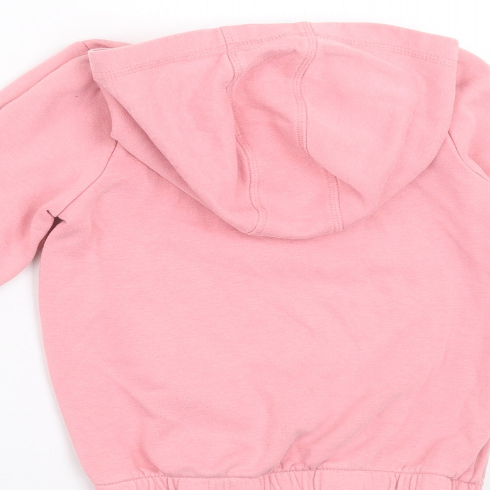 George Girls Pink   Pullover Hoodie Size 6-7 Years  - Be Kind to Each Other