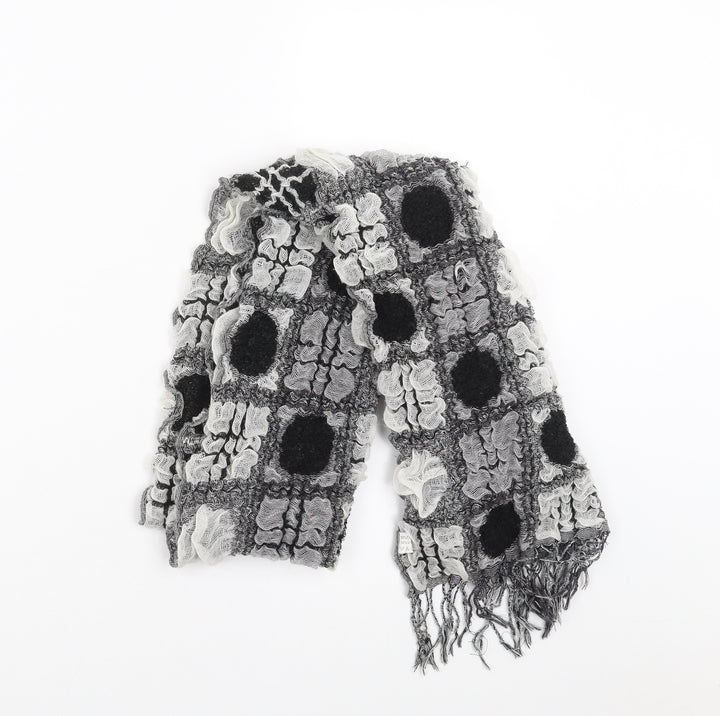 Preworn Womens Grey Check   Scarf
