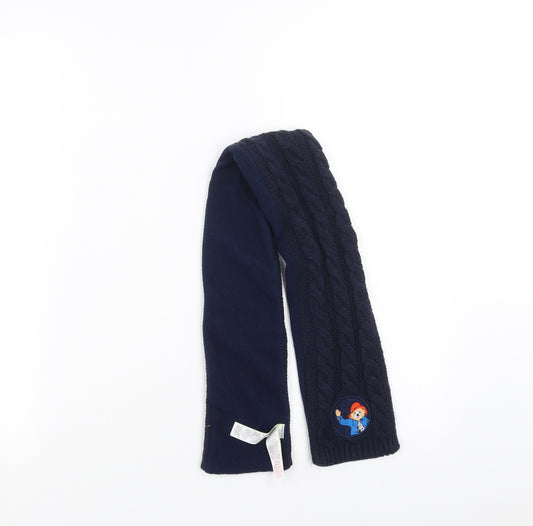 Marks and Spencer Unisex Blue  Knit Scarf  Size Regular  - Paddington bear, 3-6 years