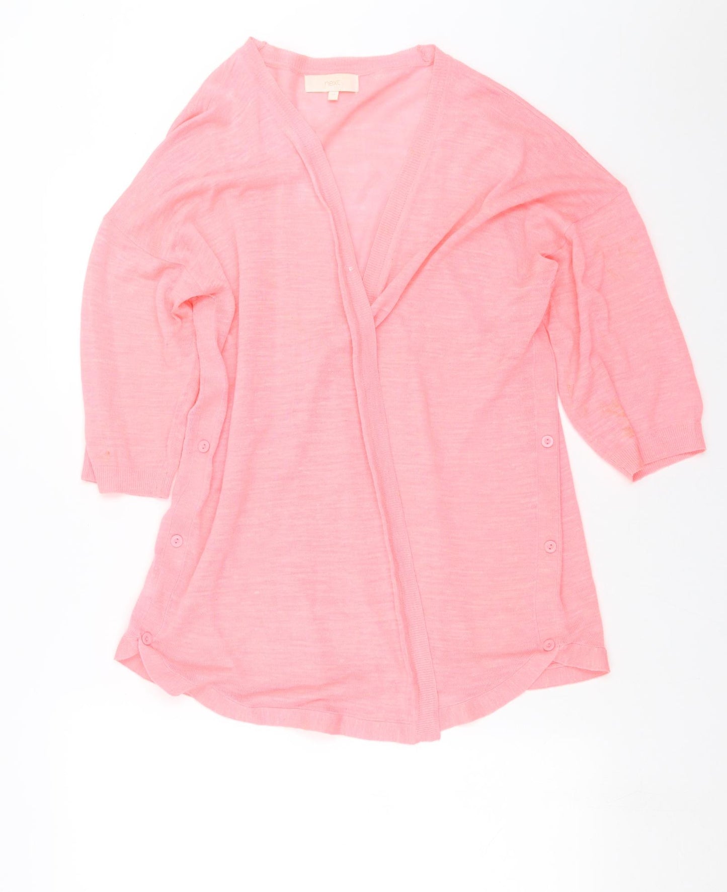 NEXT Womens Pink  Knit Cardigan Jumper Size 20
