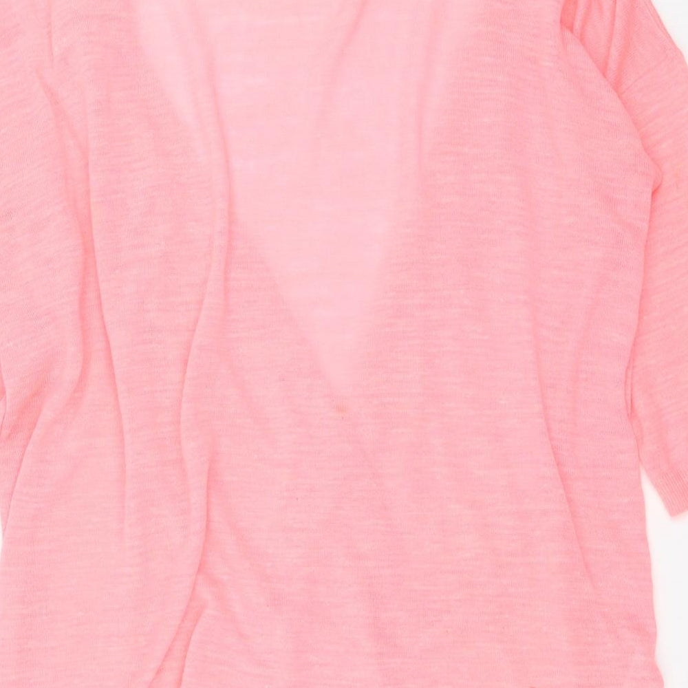 NEXT Womens Pink  Knit Cardigan Jumper Size 20