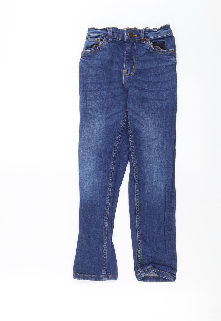 NEXT Girls Blue  Denim Skinny Jeans Size 8 Years