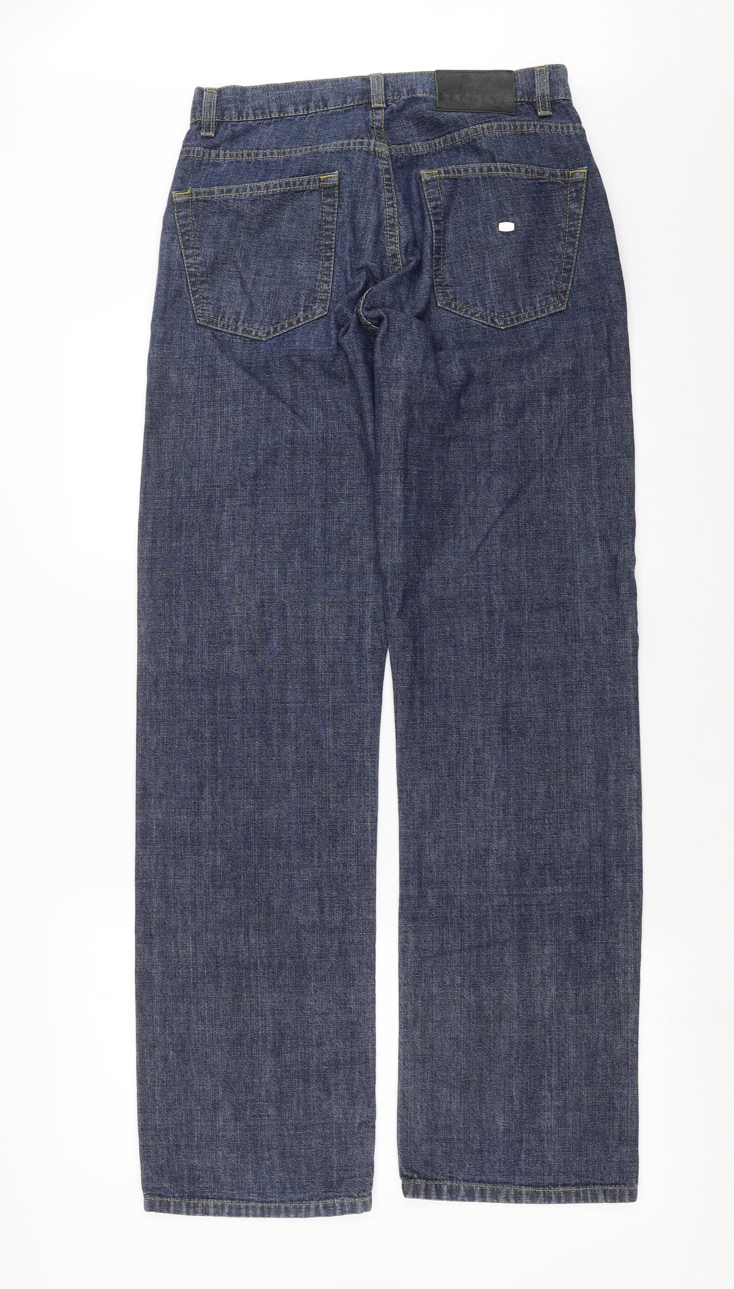 Lacoste Mens Blue  Denim Straight Jeans Size 30 in L32 in