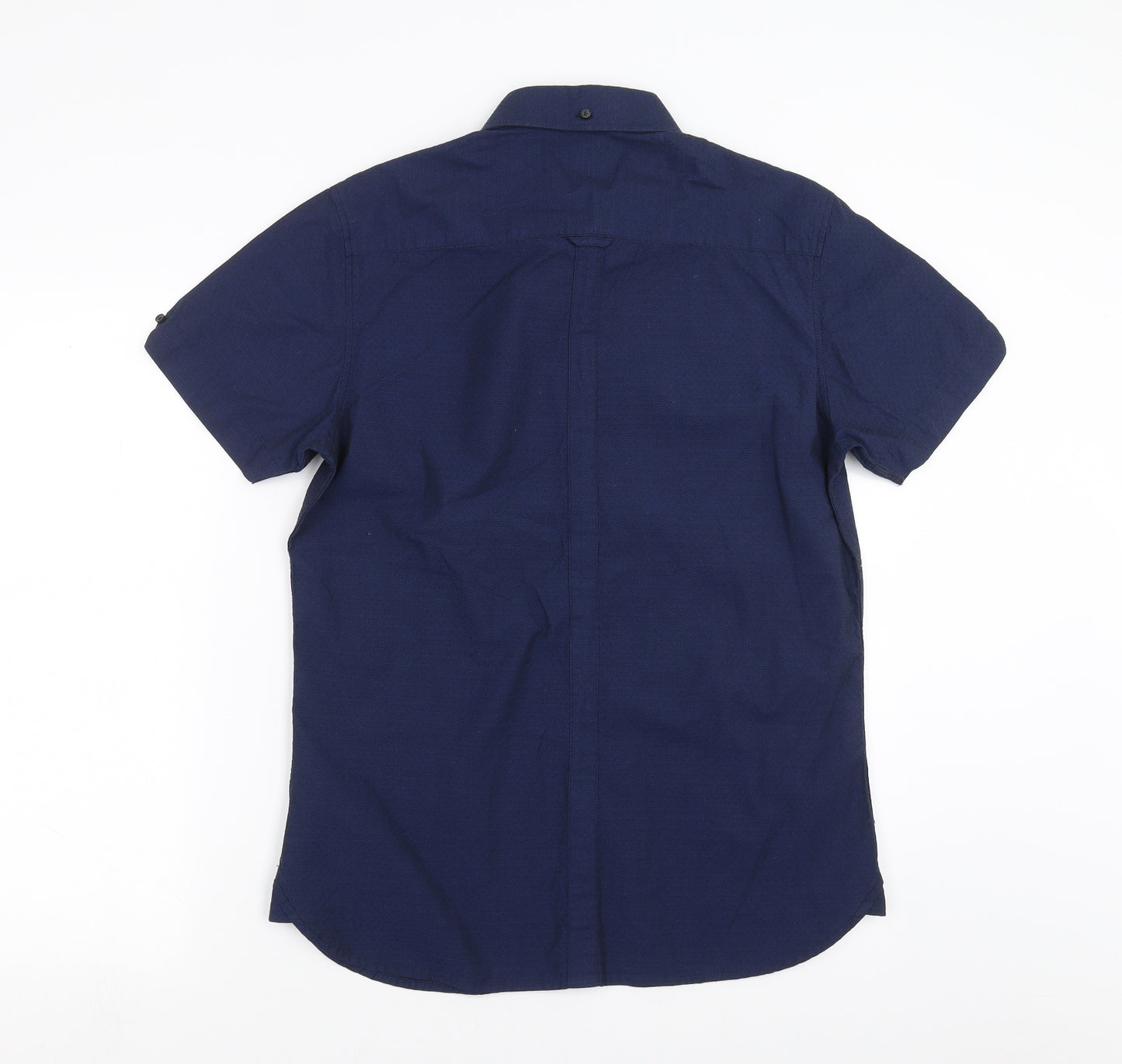 Le shark Mens Blue    Button-Up Size M