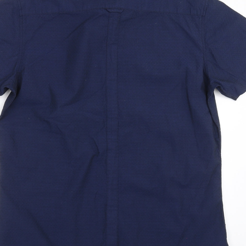 Le shark Mens Blue    Button-Up Size M