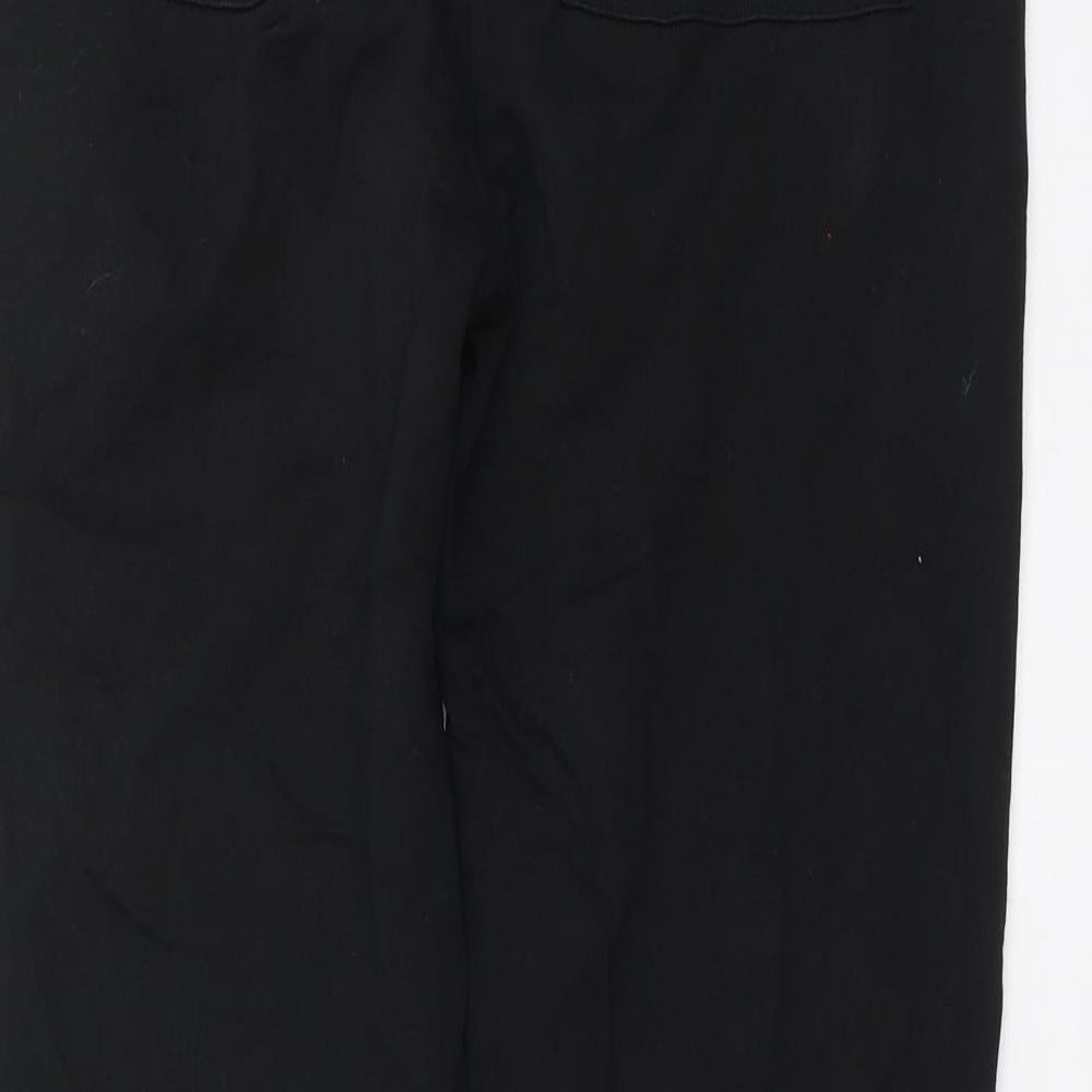 dStruct Mens Black   Jogger Trousers Size S L29 in - Distressed