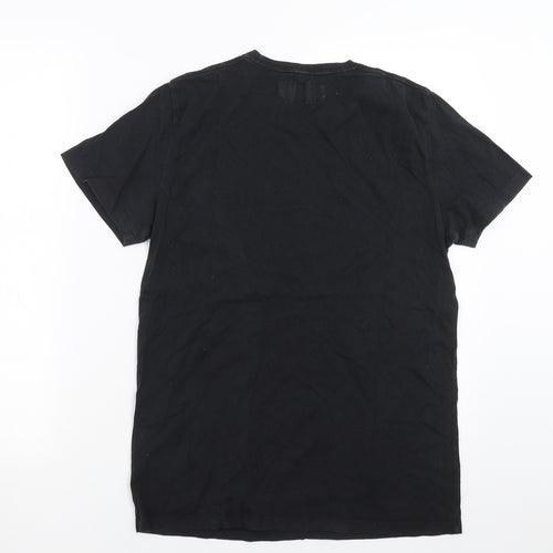 Abercrombie & Fitch Mens Black    T-Shirt Size S