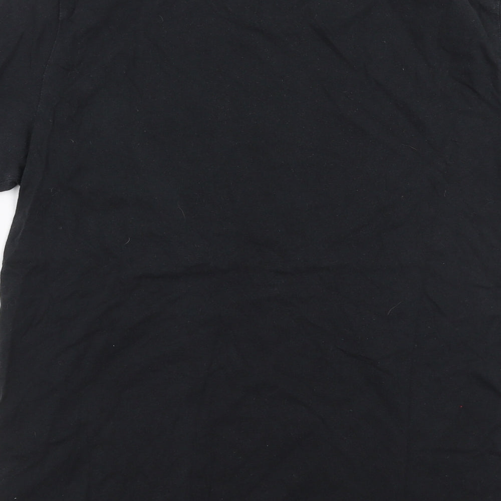 Abercrombie & Fitch Mens Black    T-Shirt Size S