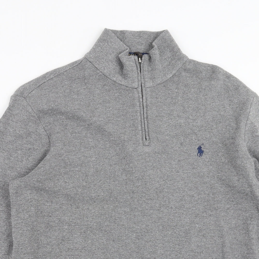 Polo Ralph Lauren Mens Grey   Pullover Jumper Size S