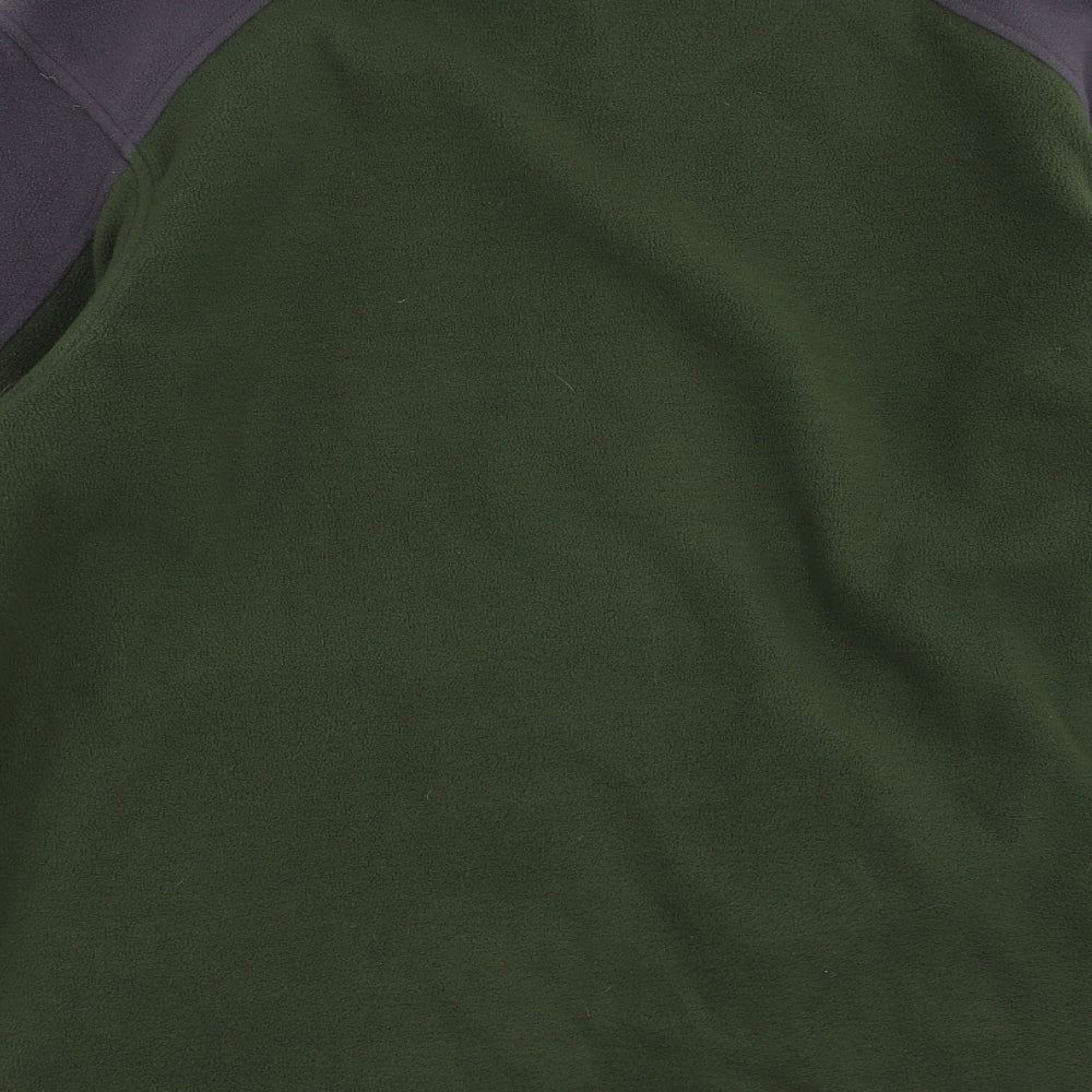 Regatta Mens Green  Fleece Full Zip Jumper Size XL