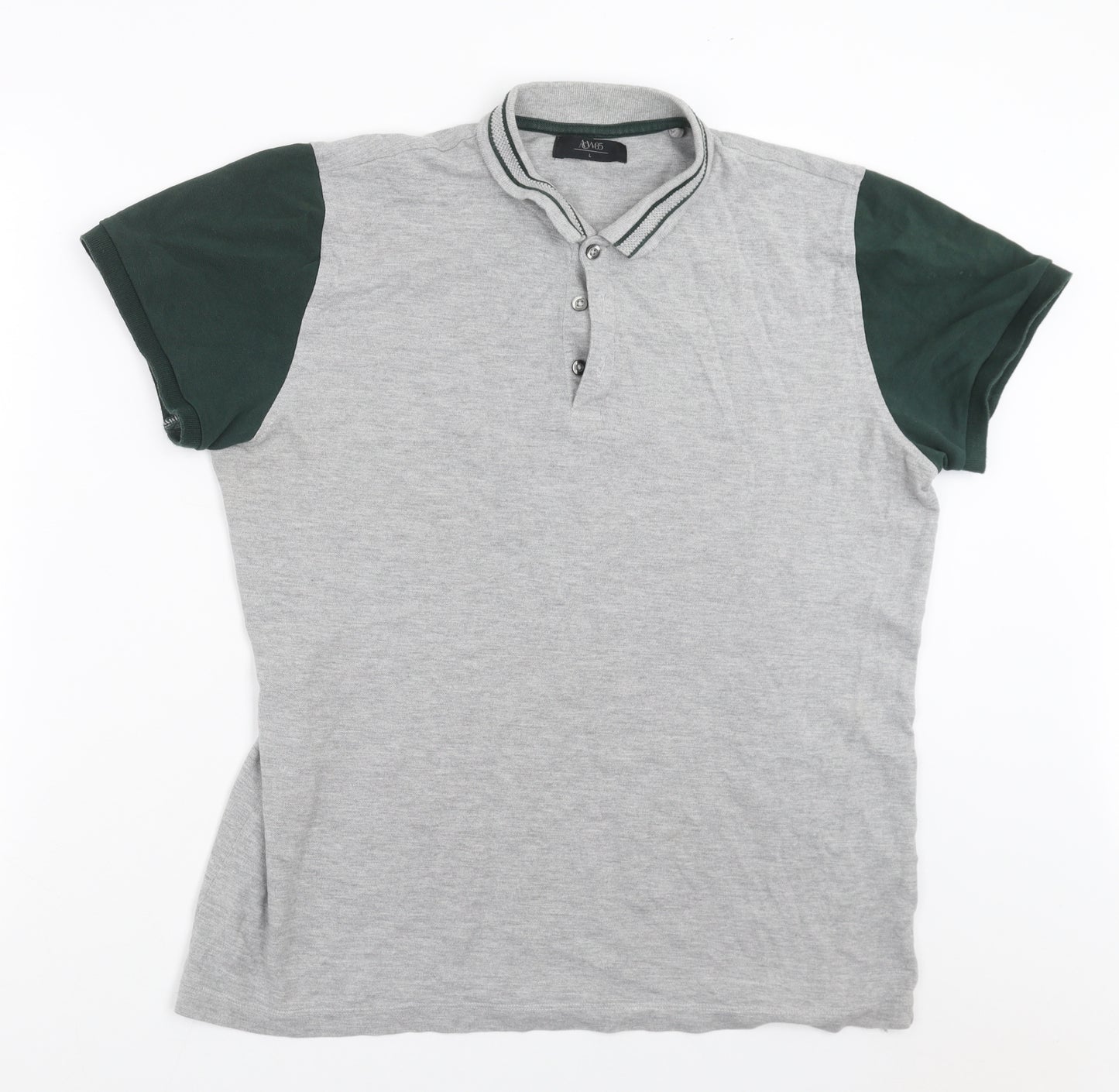 ACW85 Mens Grey    Polo Size L