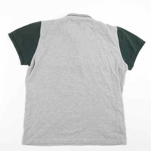 ACW85 Mens Grey    Polo Size L