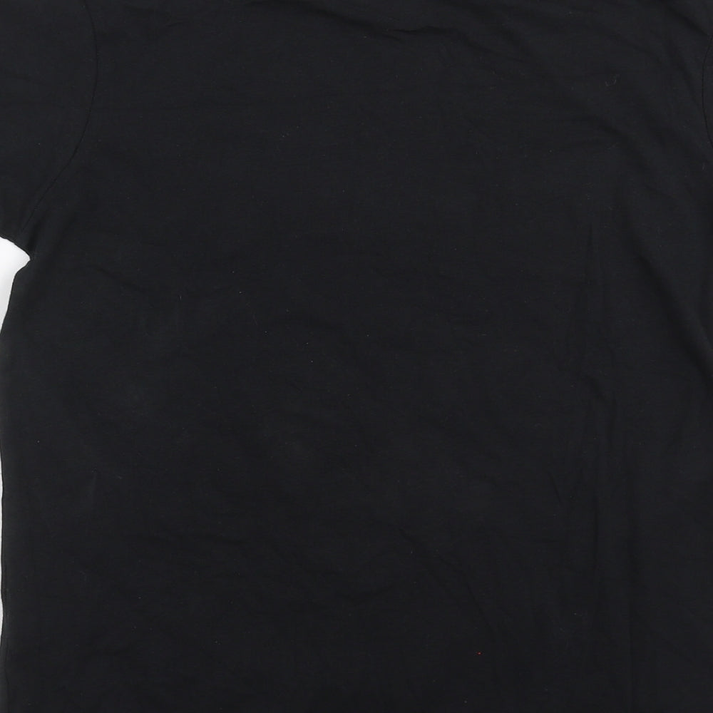 Preworn Boys Black   Basic T-Shirt Size 12-13 Years  - pro gamer