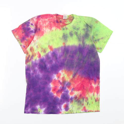 Fruit of the Loom Boys Multicoloured   Basic T-Shirt Size 12-13 Years  - tie dye