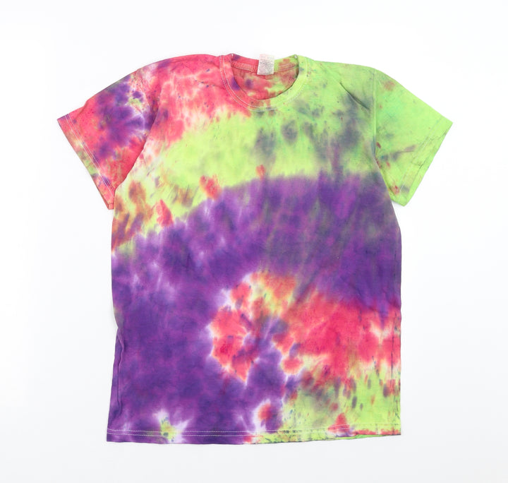 Fruit of the Loom Boys Multicoloured   Basic T-Shirt Size 12-13 Years  - tie dye