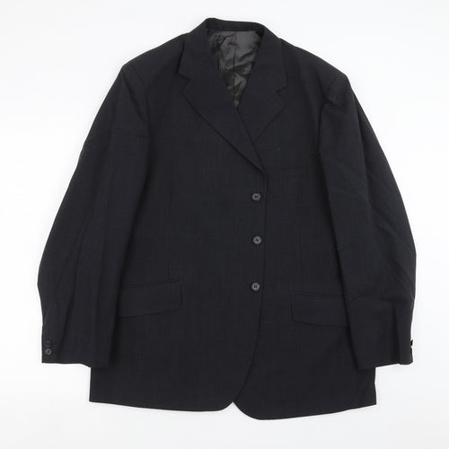 Burleigh Mens Grey   Jacket Suit Jacket Size 44