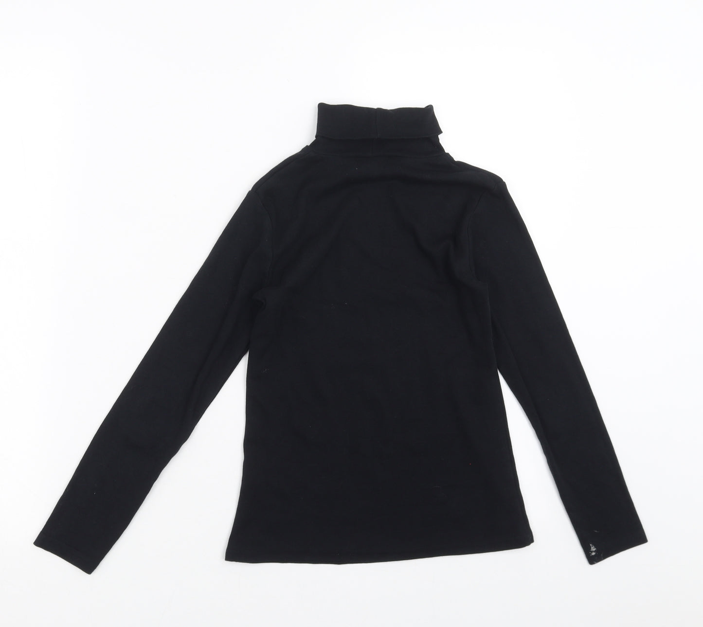 George Girls Black   Basic T-Shirt Size 8-9 Years