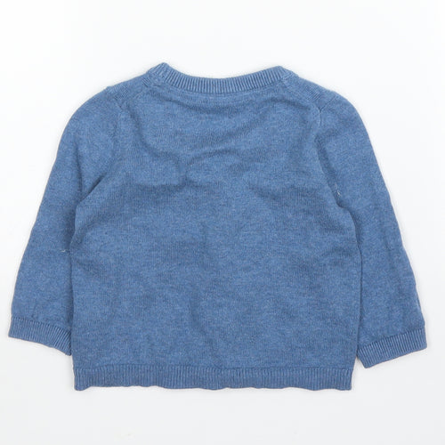 H&M Baby Blue   Cardigan Jumper Size 3-6 Months
