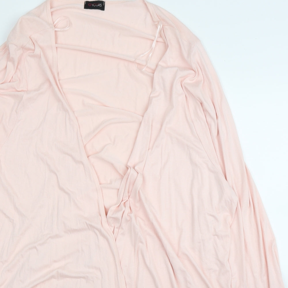 Yours Womens Pink   Cardigan Jumper Size 32