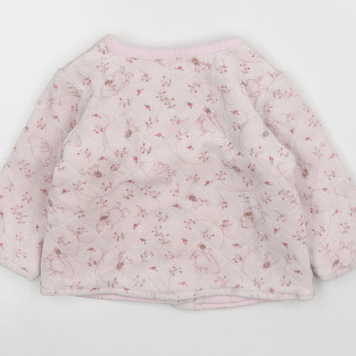 Disney Girls Pink   Cardigan Jumper Size 0-3 Months  - Winnie the Pooh