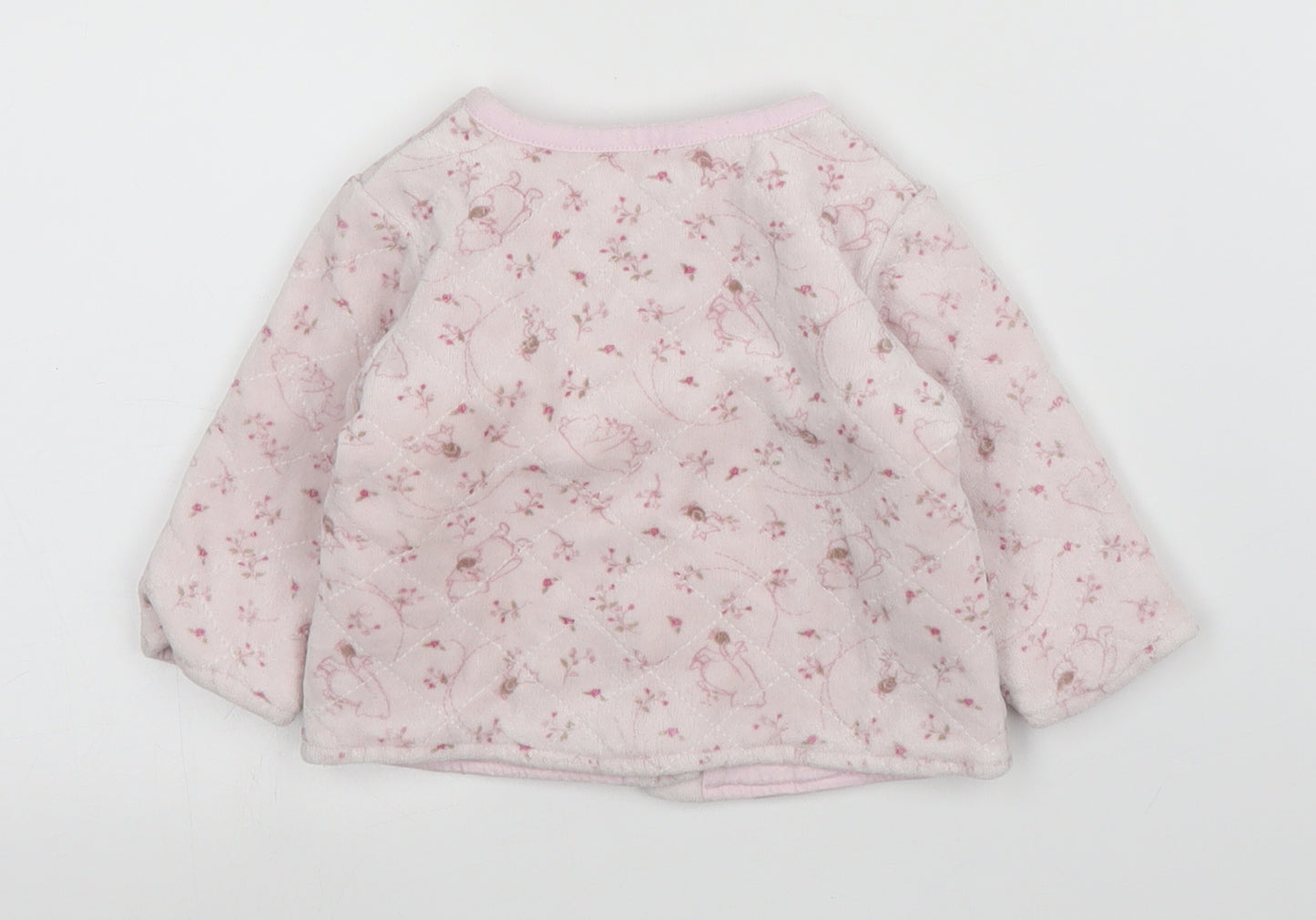 Disney Girls Pink   Cardigan Jumper Size 0-3 Months  - Winnie the Pooh