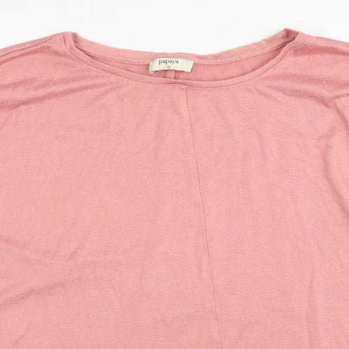 Papaya Womens Pink   Pullover Jumper Size 18