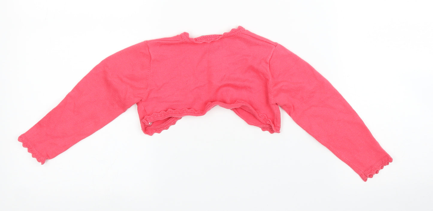 Mayoral Girls Pink   Cardigan Jumper Size 2 Years  - Bolero