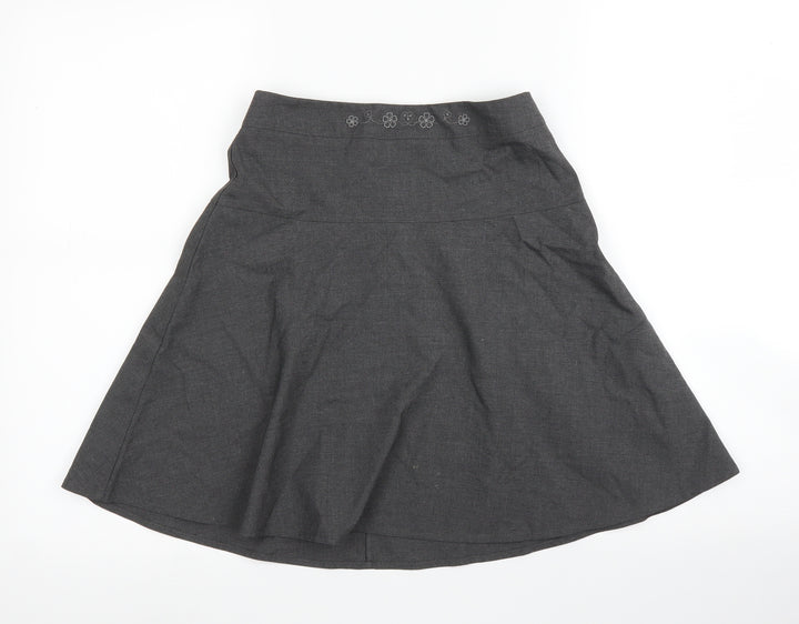 George Girls Grey A-Line Skirt Size 10 Years