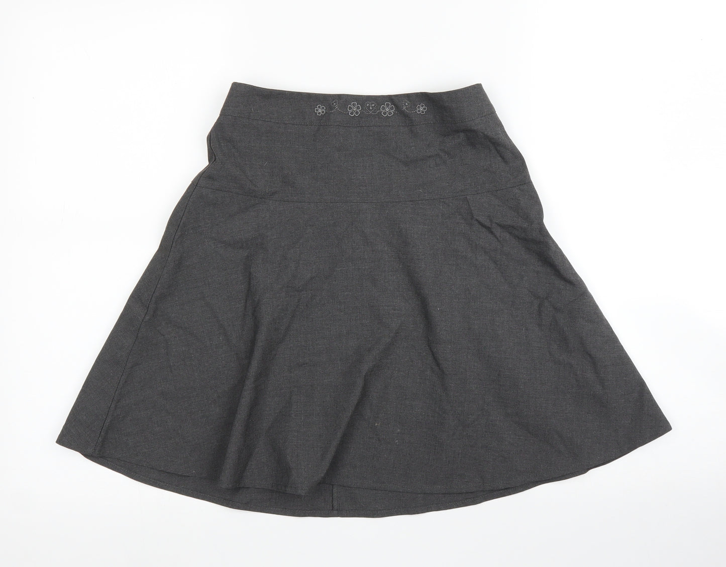 George Girls Grey   A-Line Skirt Size 10 Years