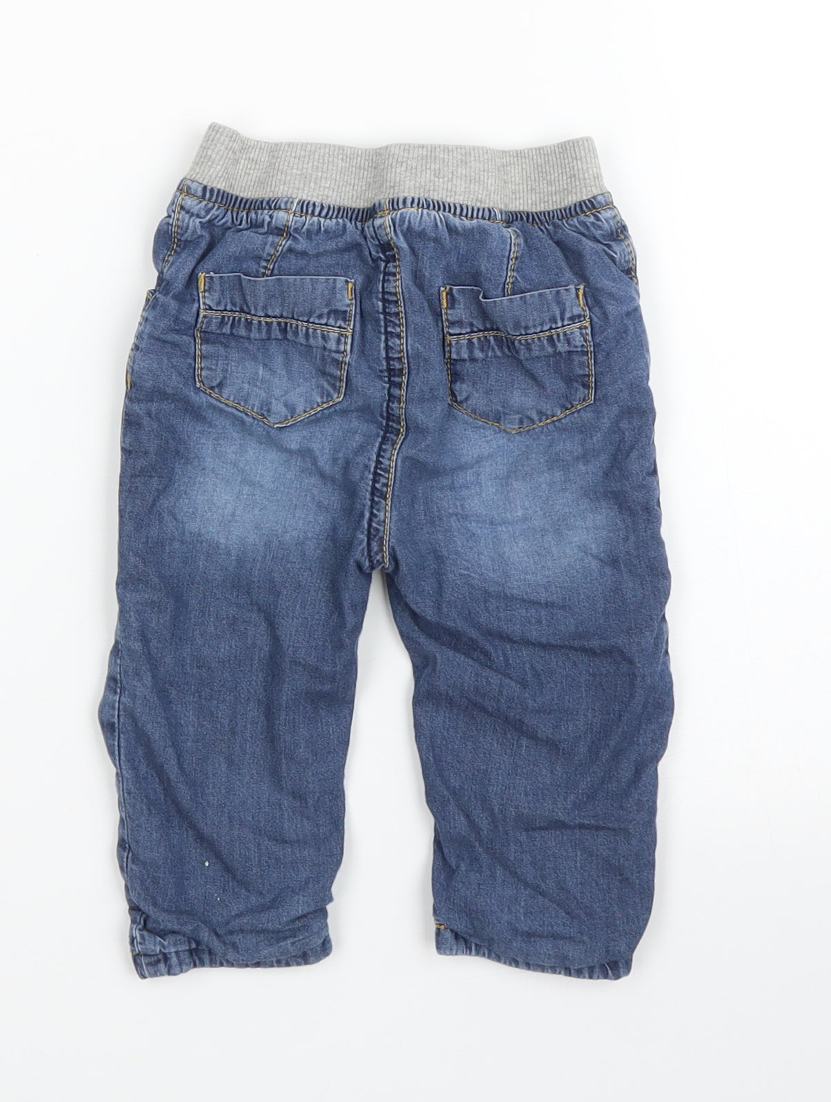 Early Days Boys Blue  Denim Capri Jeans Size 6-9 Months