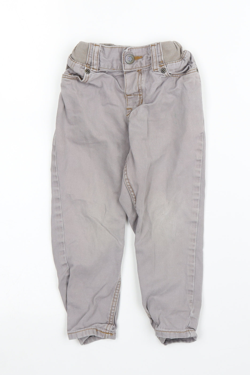 H&M Boys Grey  Denim Capri Jeans Size 18 Months