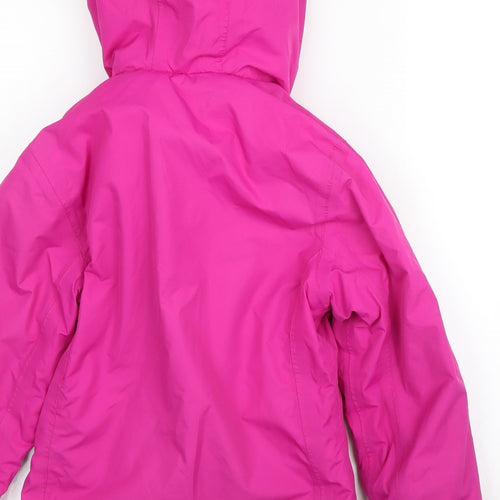 Crane Girls Purple   Parka Coat Size 7 Years