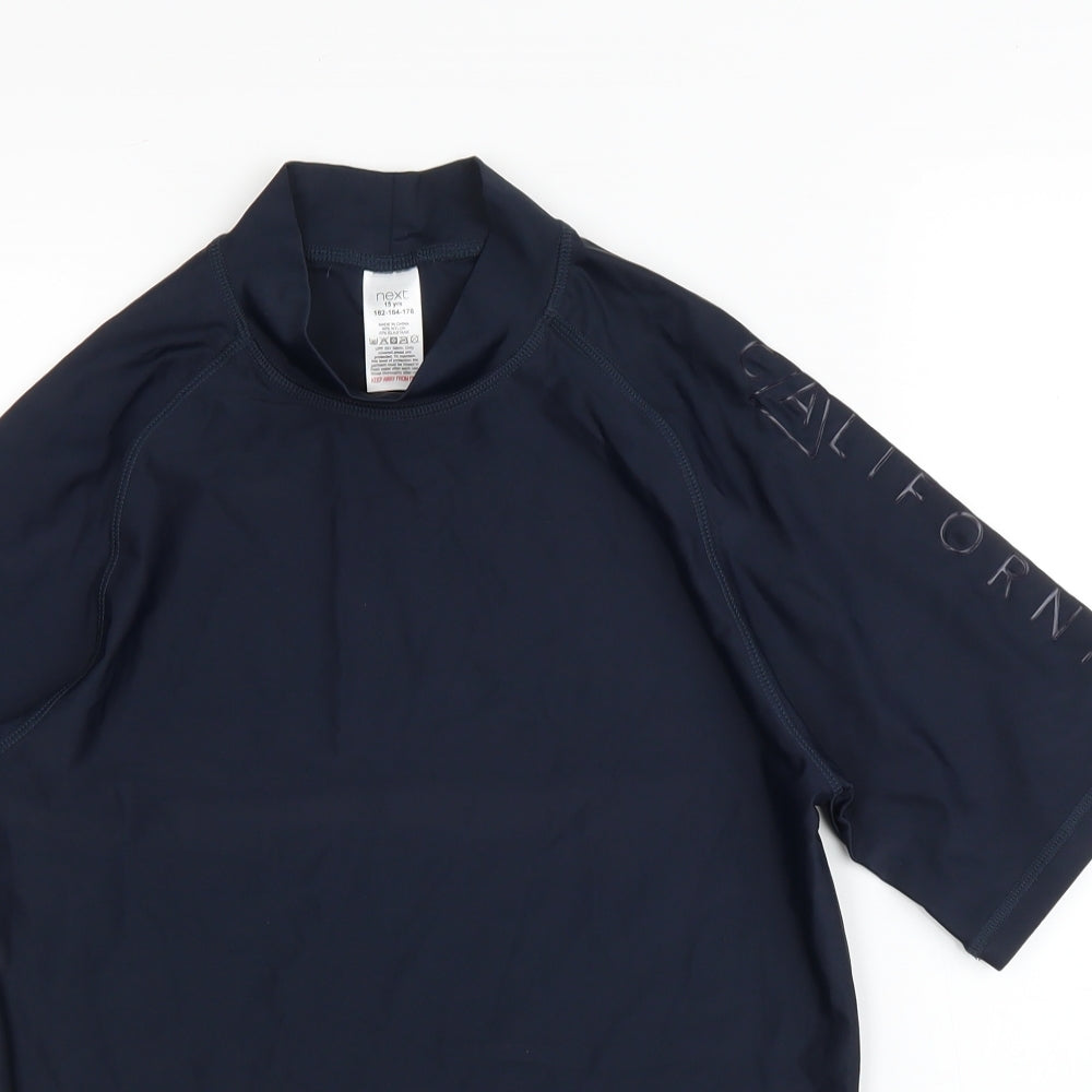 NEXT Boys Blue   Basic T-Shirt Size 15 Years