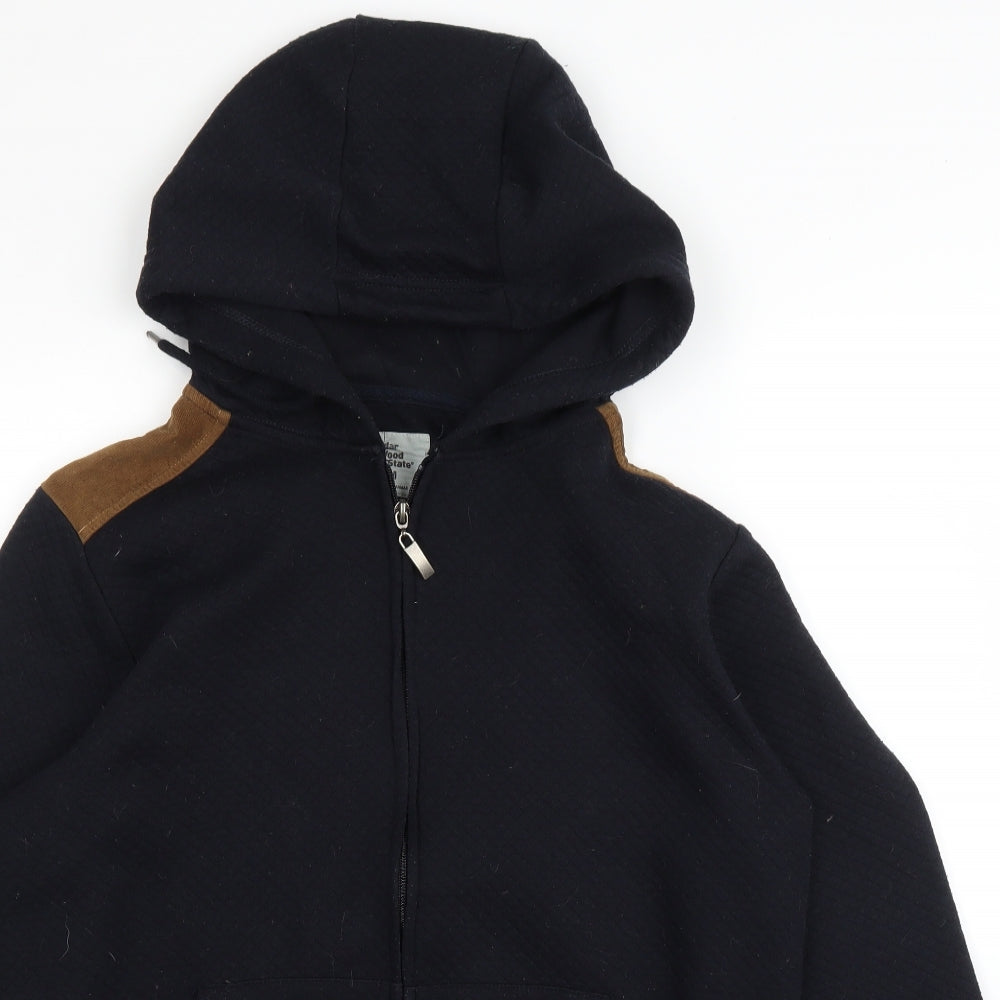 Primark Mens Blue   Full Zip Hoodie Size M