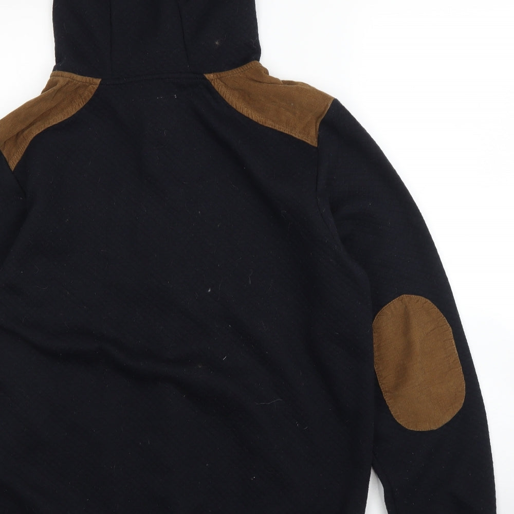 Primark Mens Blue   Full Zip Hoodie Size M