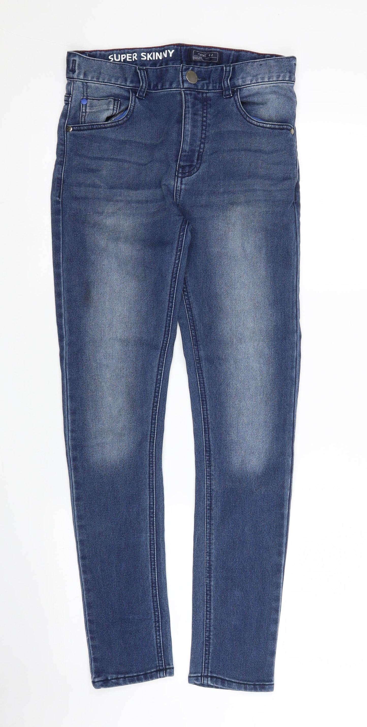 NEXT Boys Blue  Denim Skinny Jeans Size 14 Years