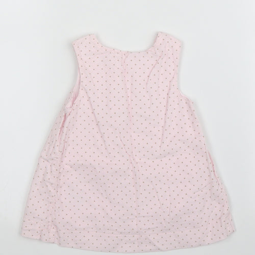 Mothercare Girls Pink  Corduroy A-Line  Size 3-6 Months
