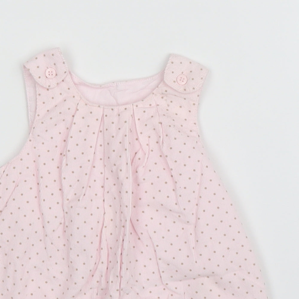Mothercare Girls Pink  Corduroy A-Line  Size 3-6 Months