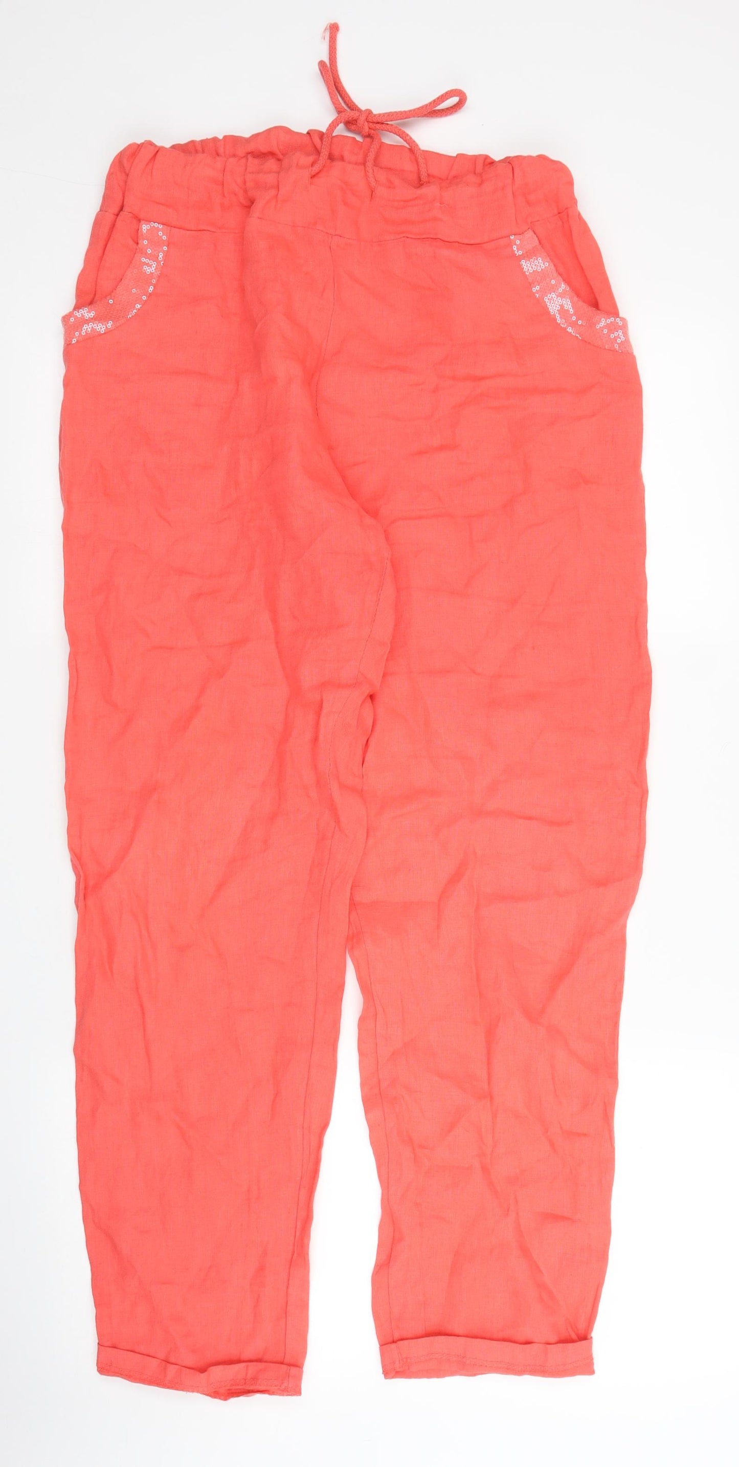 Preworn Womens Pink   Bloomer Trousers Size 2XL L28 in