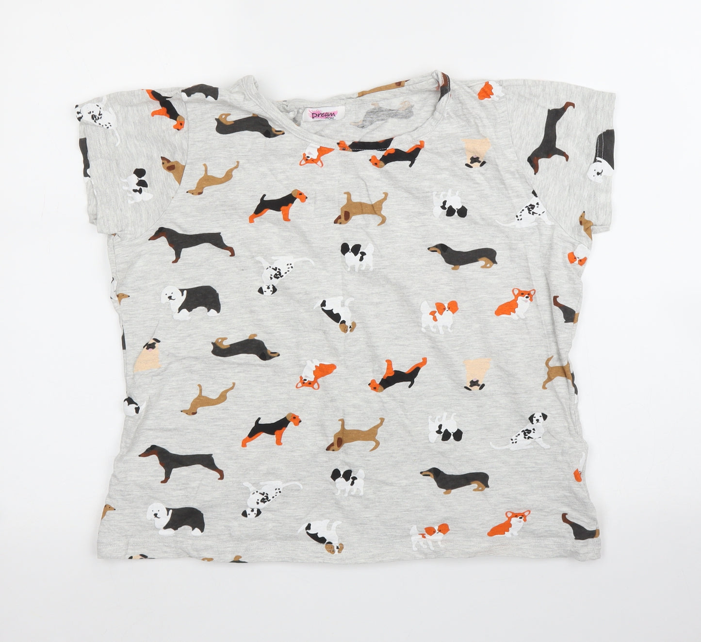 Avon Womens Grey   Basic T-Shirt Size 10