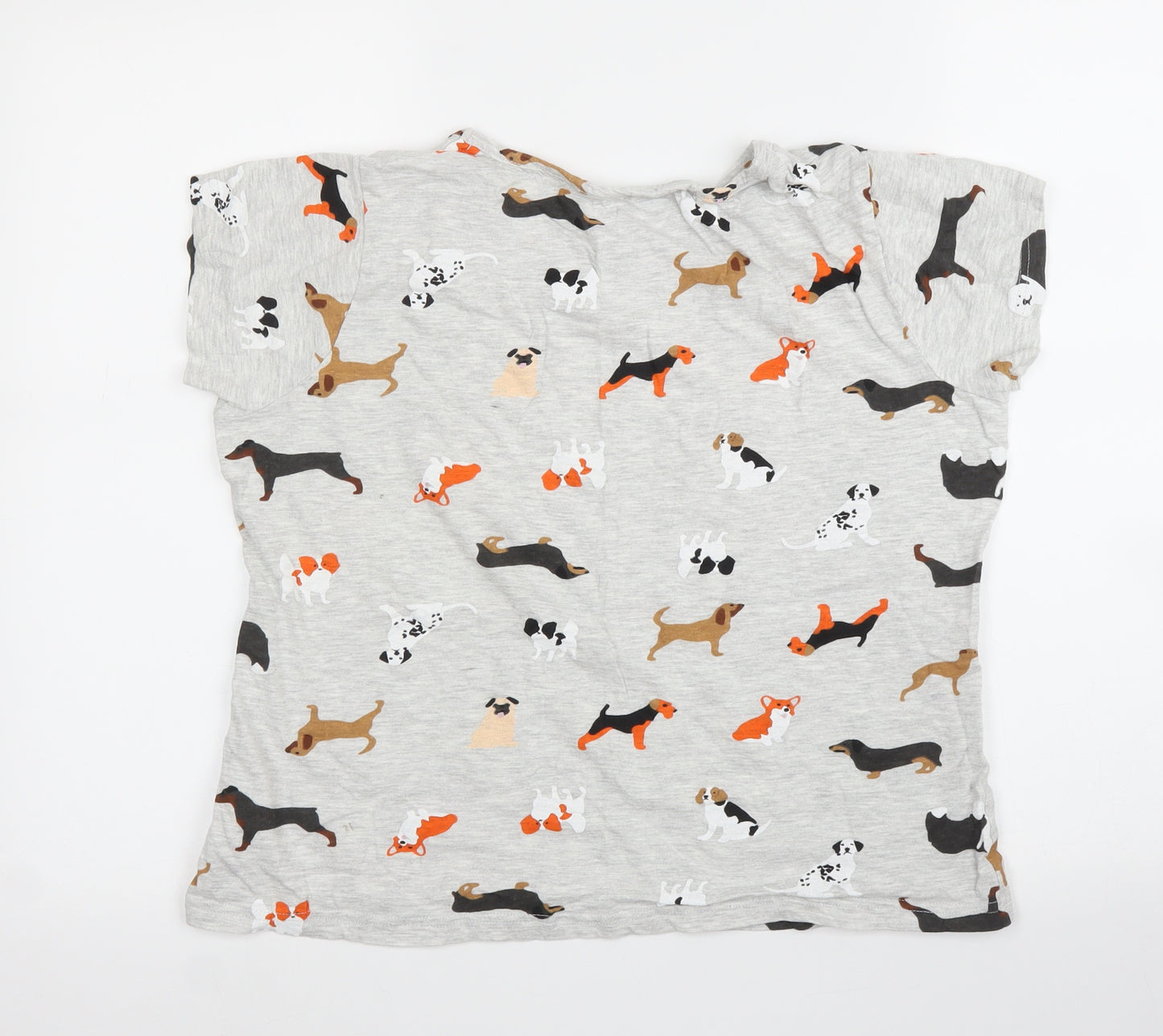 Avon Womens Grey   Basic T-Shirt Size 10