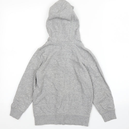 George Boys Grey   Full Zip Hoodie Size 6 Years