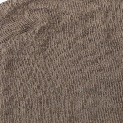 NEXT Womens Brown  Knit Pullover Sweatshirt Size 12