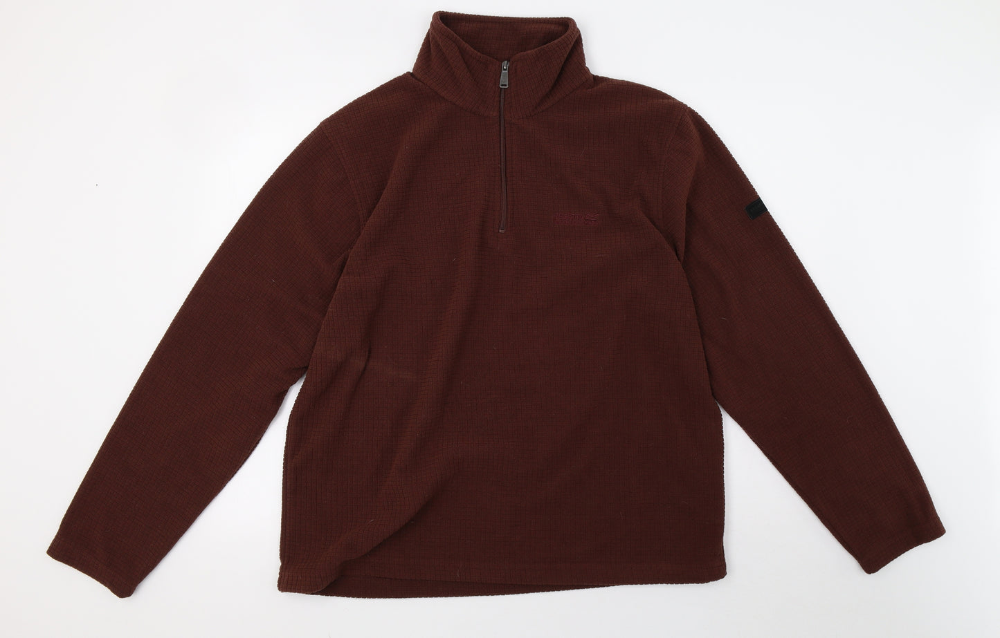 Regatta Mens Brown  Fleece Pullover Sweatshirt Size XL  - 42 chest