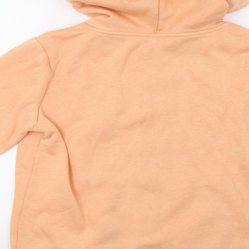 Matalan Womens Orange   Full Zip Hoodie Size M